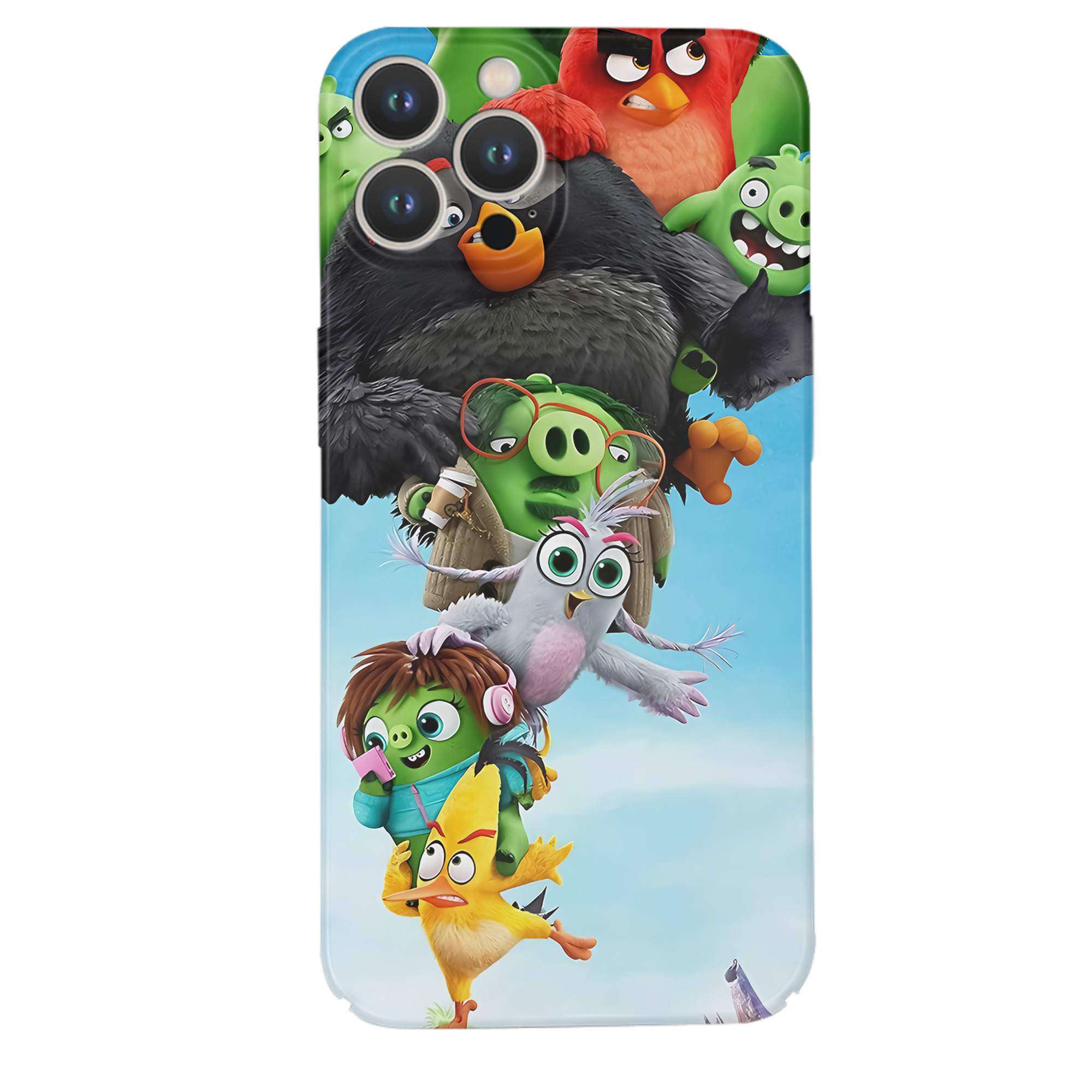 （画像用） Angry Birds アングリーバード 【iPhone 14シリーズ対応】ハードケース